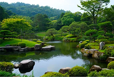 accessoires  jardins japonais