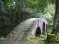 Ponts en pierre du jardin japonais de koishikawa korakuen