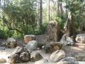 rochers decoratifs du jardin japonais morikami : jardin sec