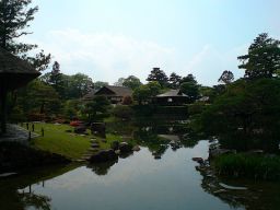 Le grand lac de la Villa imériale de Katsura