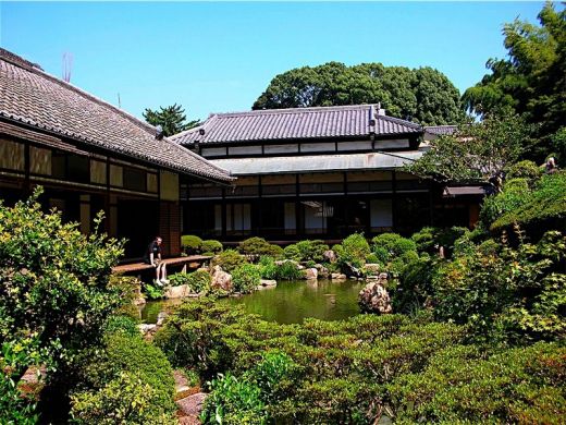  jardin paysage du Temple Chishaku-in